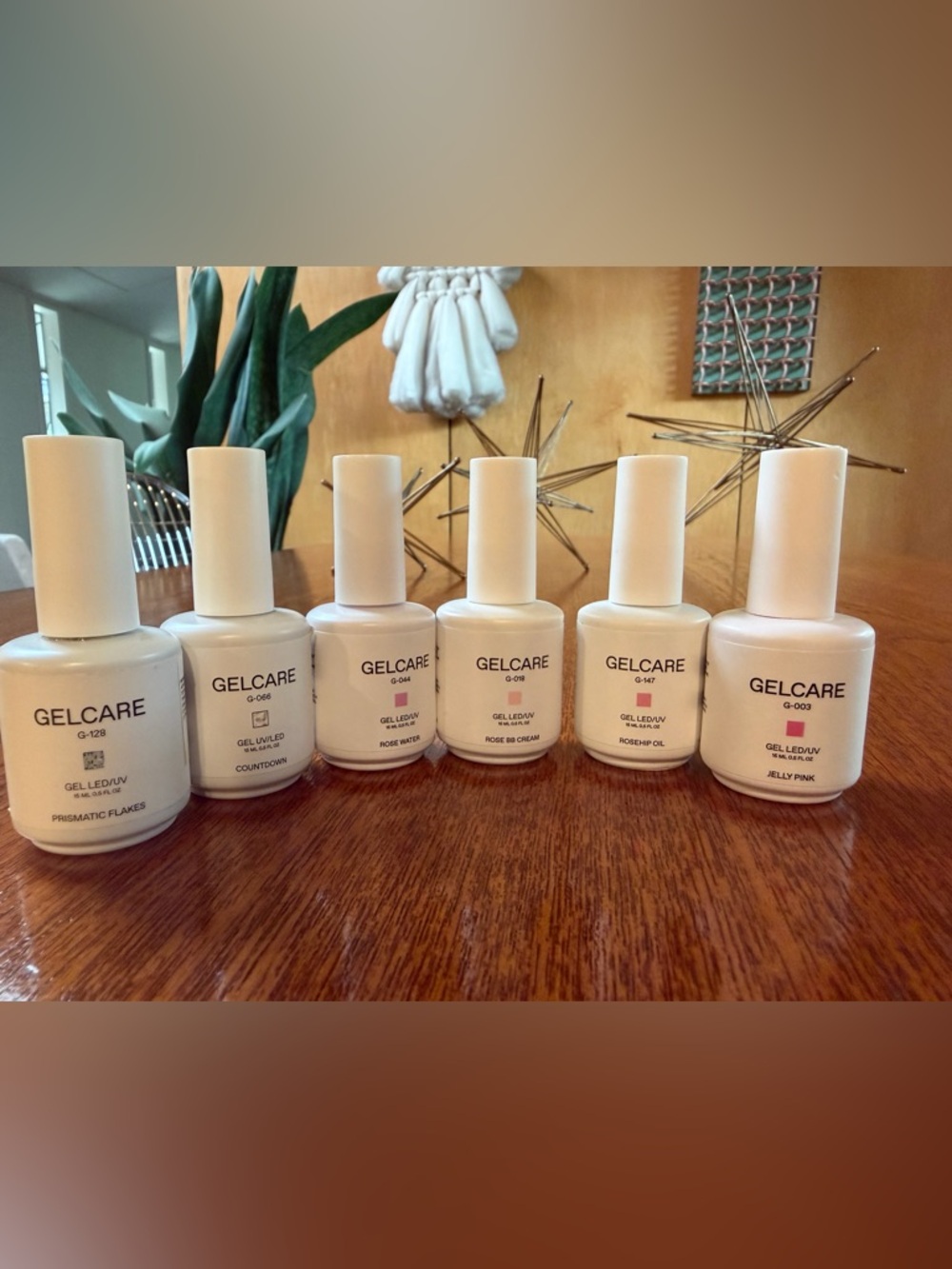 GELCARE Set of 6 Gel Polishes